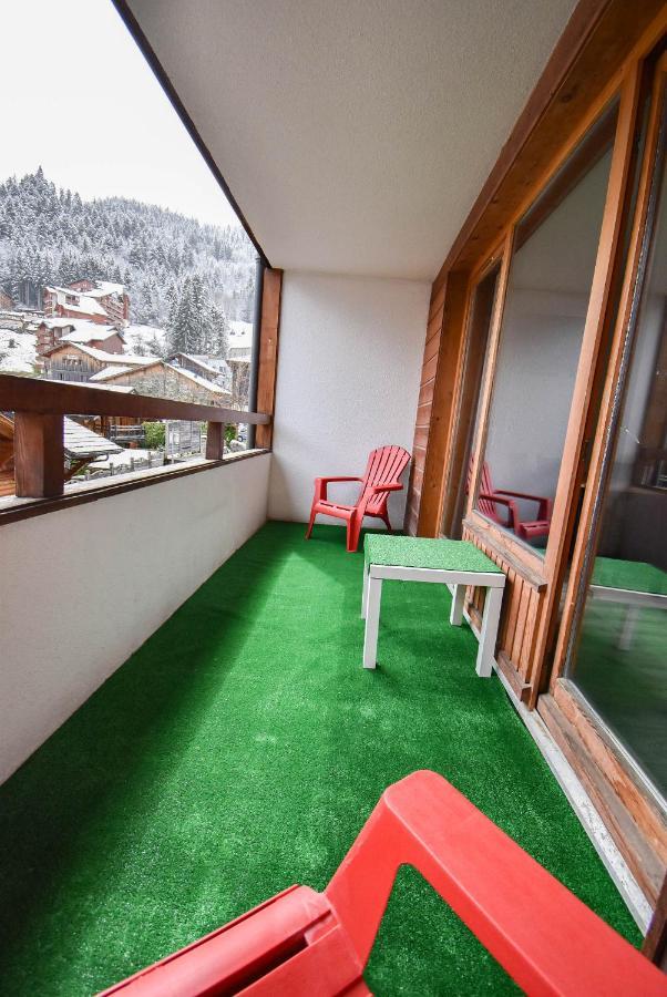 L'Enchalpe, Grand Et Lumineux Studio Avec Coin Montagne 5 Personnes, 60M Des Pistes, Piscine Couverte, Wifi, Grand Balcon Expo Est, Draps Non Compris Saint-Jean-dʼAulps Eksteriør bilde