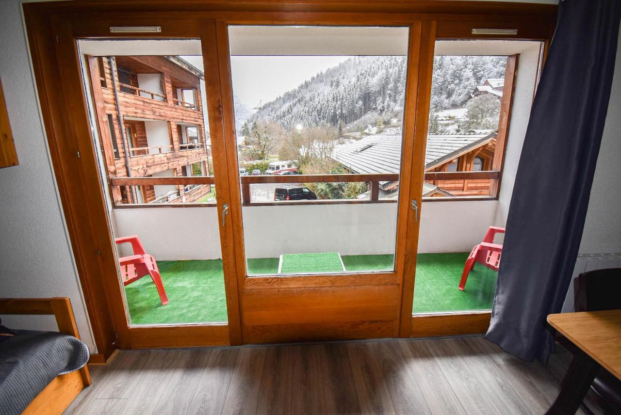 L'Enchalpe, Grand Et Lumineux Studio Avec Coin Montagne 5 Personnes, 60M Des Pistes, Piscine Couverte, Wifi, Grand Balcon Expo Est, Draps Non Compris Saint-Jean-dʼAulps Eksteriør bilde