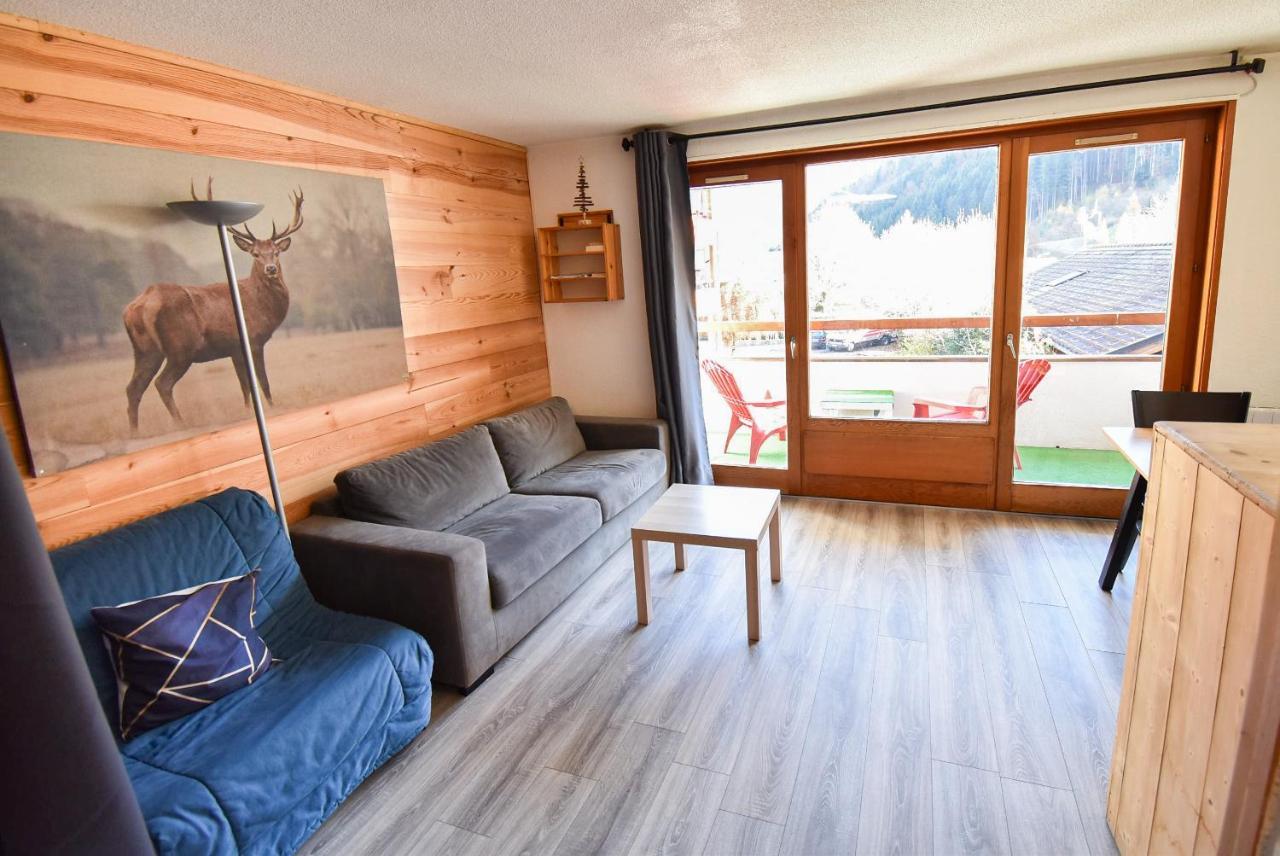 L'Enchalpe, Grand Et Lumineux Studio Avec Coin Montagne 5 Personnes, 60M Des Pistes, Piscine Couverte, Wifi, Grand Balcon Expo Est, Draps Non Compris Saint-Jean-dʼAulps Eksteriør bilde